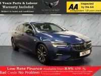 Used Vauxhall Insignia Sport 122 HP (89 kW) 2021 Blue Hatchback