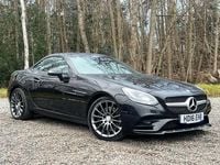 Used Mercedes SLC250 AMG line 2016 Black Cabriolet