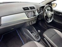 Used Skoda Fabia Colour Edition 94 HP (69 kW) 2018 Blue Hatchback