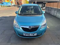 Used Vauxhall Meriva 100 HP (73 kW) 2010 Blue MPV