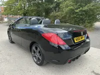 Used Peugeot 308 CC Roland Garros 2014 Black Cabriolet