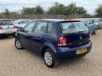 Used VW Polo SE 75 HP (55 kW) 2006 Blue Hatchback