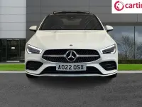 Used Mercedes CLA200 AMG line 163 HP (119 kW) 2022 White Coupe