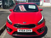 Used Kia ProCeed GT 2014 Red Hatchback