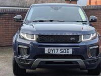 Used Land Rover Range Rover evoque SE 2017 Blue Estate