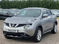 Used Nissan Juke Acenta Premium 110 HP (80 kW) 2015 Silver SUV