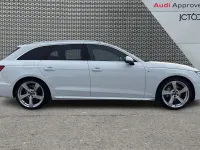 Used Audi A4 S-Line 200 HP (147 kW) 2024 White Estate