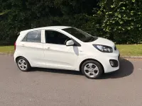 Used Kia Picanto 68 HP (50 kW) 2014 White Hatchback