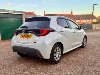 Used Toyota Yaris 2020 White Hatchback
