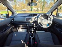 Used Toyota Yaris 2013 Blue Hatchback