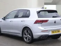 Used VW Golf VII R-line 150 HP (110 kW) 2020 Silver Hatchback