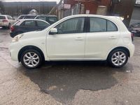 Used Nissan Micra Acenta 2014 White Hatchback