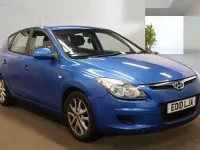 Used Hyundai i30 Comfort 116 HP (85 kW) 2010 Blue Hatchback