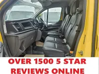 Used Ford Transit Custom 105 HP (77 kW) 2022 Yellow Van