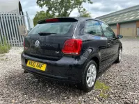 Used VW Polo SE 85 HP (62 kW) 2010 Black Hatchback