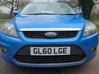 Used Ford Focus Zetec 2011 Blue Hatchback