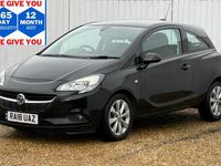 Used Vauxhall Corsa 90 HP (66 kW) 2018 Black Hatchback