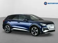 Used Audi Q4 e-tron S-Line 150 kW (204 HP) 2023 Blue SUV