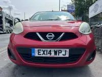 Used Nissan Micra Visia 80 HP (58 kW) 2014 Red Hatchback