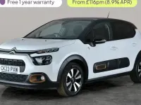 Used Citroën C3 PureTech 83 HP (61 kW) 2023 White Hatchback