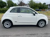 Used Fiat 500 69 HP (50 kW) 2010 White Hatchback