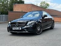 Used Mercedes C300 AMG line 270 HP (198 kW) 2023 Black Coupe