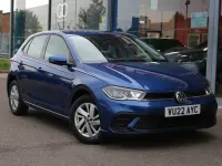 Used VW Polo Life 95 HP (69 kW) 2022 Blue Hatchback