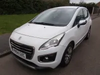 Used Peugeot 3008 Active 115 HP (84 kW) 2014 White Estate