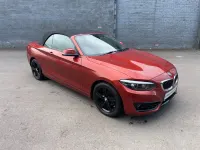 Używany BMW 218 Sport Line 2018 Pomarańczowy Kabriolet