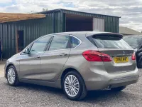 Used BMW 216 Active Tourer Luxury Line 116 HP (85 kW) 2015 Silver MPV