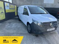 Used Mercedes Vito Progressive 161 HP (118 kW) 2021 White Van