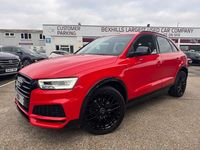 Used Audi Q3 Black Edition 184 HP (135 kW) 2017 Red SUV