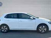Used VW Polo SE 95 HP (69 kW) 2019 White Hatchback