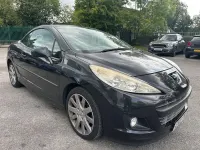 Used Peugeot 207 GTi 120 HP (88 kW) 2010 Black Cabriolet