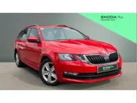Used Skoda Octavia SE 147 HP (108 kW) 2018 Red Estate