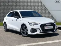 Used Audi A3 S-Line 147 HP (108 kW) 2023 White Sedan