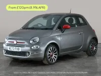 Used Fiat 500 Red 70 HP (51 kW) 2022 Grey Hatchback