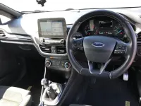 Used Ford Fiesta ST-Line 125 HP (91 kW) 2018 Blue Hatchback