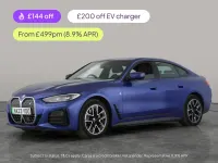 Used BMW i4 M Sport 250 kW (340 HP) 2023 Blue Sedan
