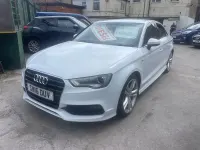 Used Audi A3 S-Line 181 HP (133 kW) 2016 White Sedan