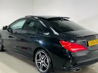 Begagnad Mercedes CLA220 AMG 170 HK (125 kW) 2014 Svart Sedan