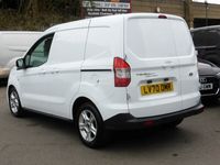 used Ford Transit Courier 1.5TDCI LIMITED 100 IN WHITE WITH AIR CONDITIONING,SENSORS,ALLOYS AND MORE