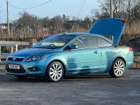 Used Ford Focus Cabriolet Convertible 2009 Blue Cabriolet