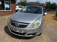 Used Vauxhall Corsa 80 HP (58 kW) 2008 Silver Hatchback