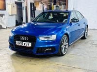 Used Audi A4 Black Edition 2015 Blue Sedan