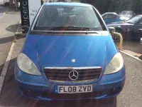 Used Mercedes A150 Classic 95 HP (69 kW) 2008 Blue Hatchback