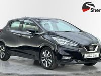 Used Nissan Micra Acenta 71 HP (52 kW) 2017 Black Hatchback