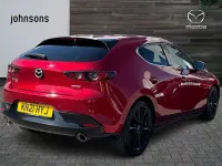 Używany Mazda 3 Inclusive 177 KM (130 kW) 2021 Czerwony Hatchback