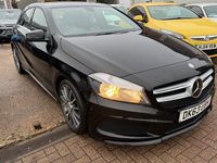 Used Mercedes A200 AMG 136 HP (100 kW) 2013 Black Hatchback