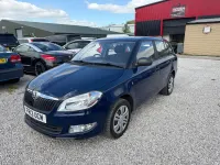 Used Skoda Fabia 2013 Blue Estate